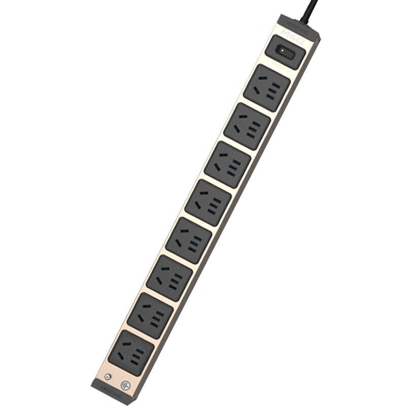 Breakthrough (M&G) Antui MG37-4G Renew PDU cabinet socket 10A three-in-one master control switch safety protection door 8-bit new national standard wiring board full length 1.8 meters