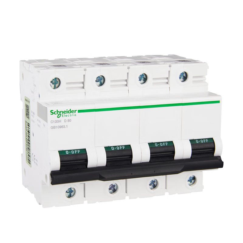 Schneider Electric C120H 4P D 80A Circuit Breaker