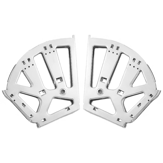 Panggu Precision Flip-Down Shoe Rack Hardware Accessories, Rotating Shoe Rack Connecting Bracket, Three-Layer Gray Cold-Rolled Steel