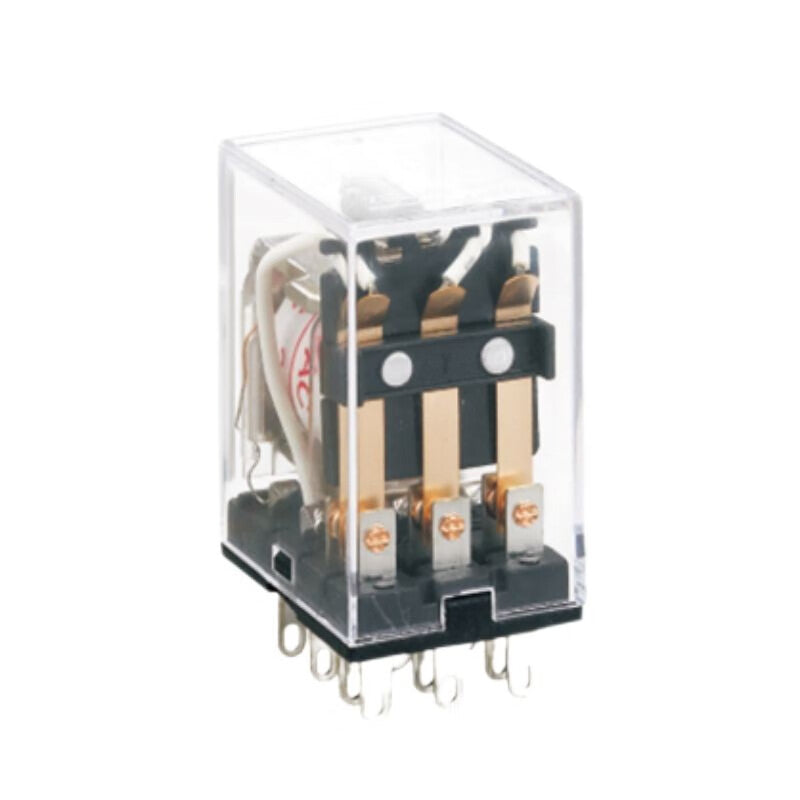 Chint (CHNT) small intermediate relay JZX-22F(D)/3Z plugs into DC24V with light