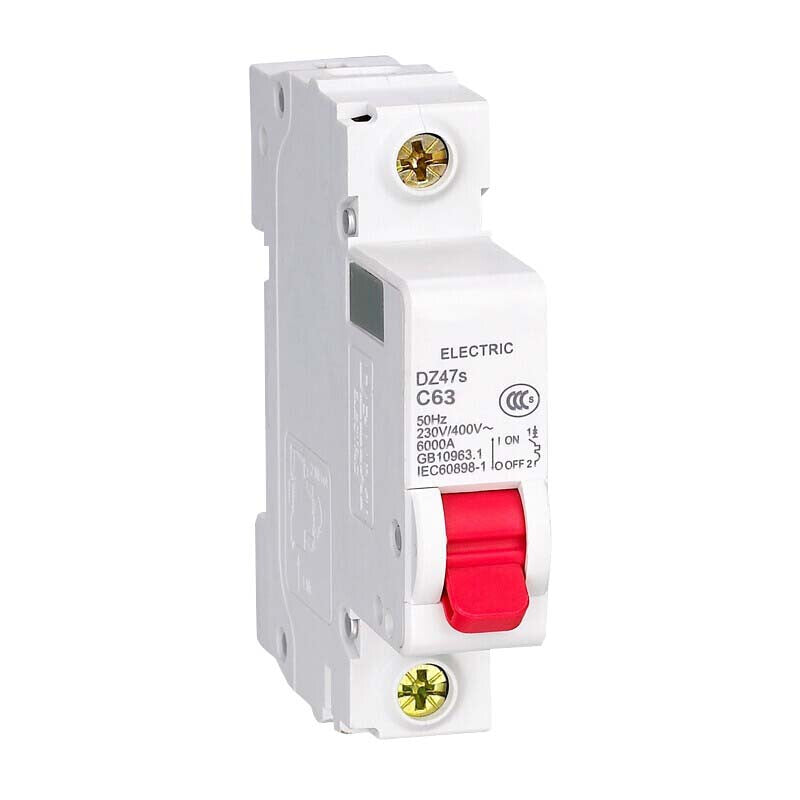 DELIXI ELECTRIC AC miniature circuit breaker small home appliance air switch DZ47s 1P C type 20A