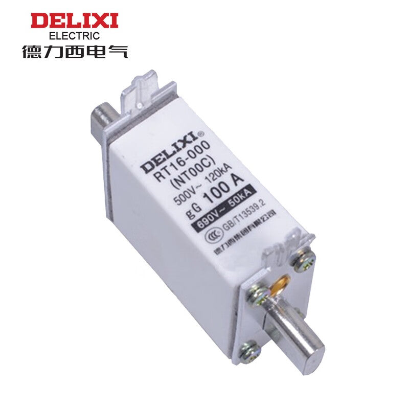 Delixi RT16 (NT) Blade 000 63A 120/50KA gL/gG 500/690VAC RT16000T63 fuse body (C)