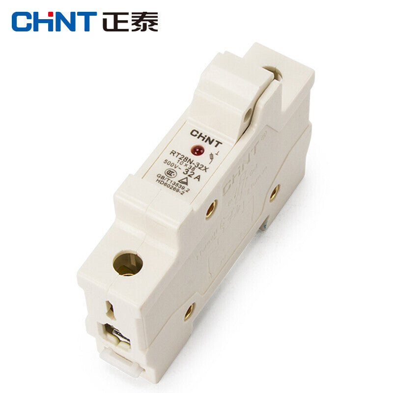 Chint (CHNT) DZ-RT28N-32X-1P cylindrical fuse base with indicator light