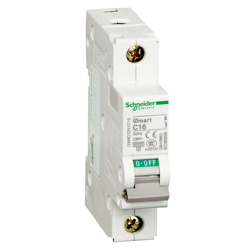 Schneider Electric miniature circuit breaker; OSMC32N1P C3A