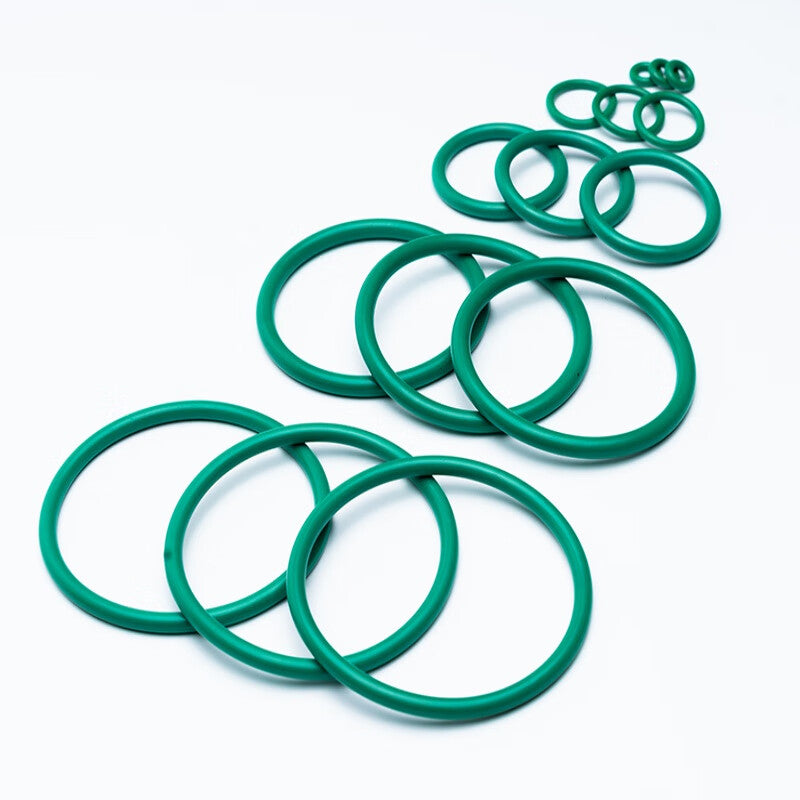 Lehang O-rings, pressure-resistant and wear-resistant fluoropolymer O-rings, green fluoropolymer outer diameter 92*3.5 (50 pieces/set)