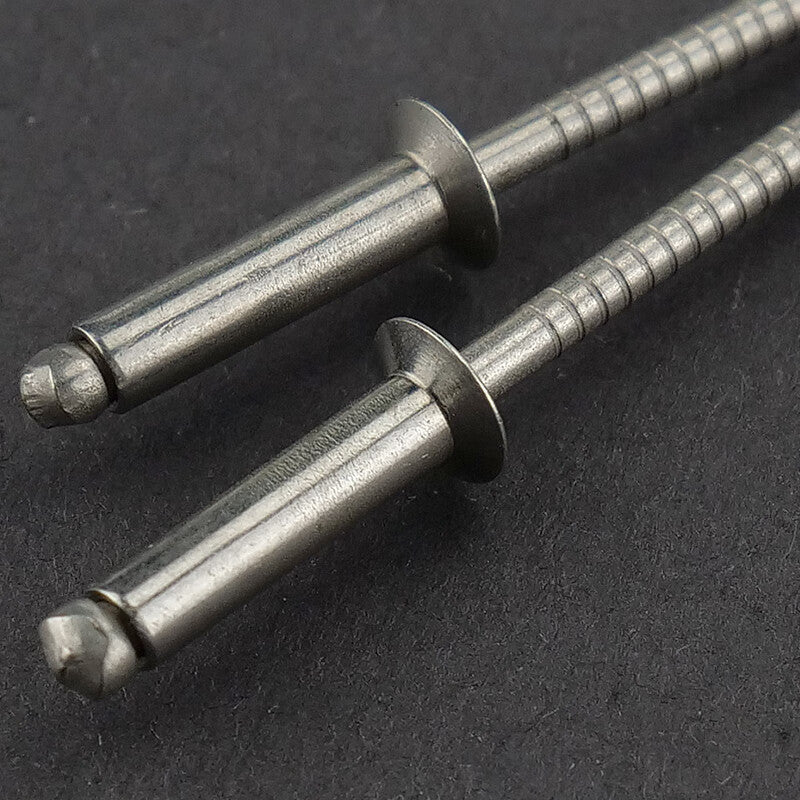 Haisdic 304 Stainless Steel Open Countersunk Head Blind Rivets GB12617 Open Countersunk Head 5.0*16 (50 pieces/pack) HKYC-112