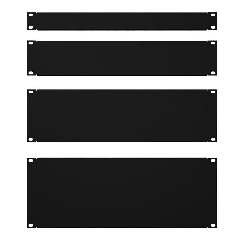 Vertical and horizontal cabinet blind plate 4U Thickened 19-inch cabinet black 4U back plate blind plate server cabinet baffle