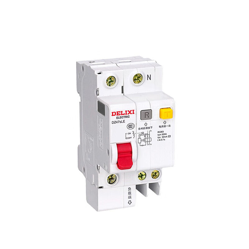 DELIXI ELECTRIC air switch with leakage protector DZ47sLE 1P+NC type 25A (customized)
