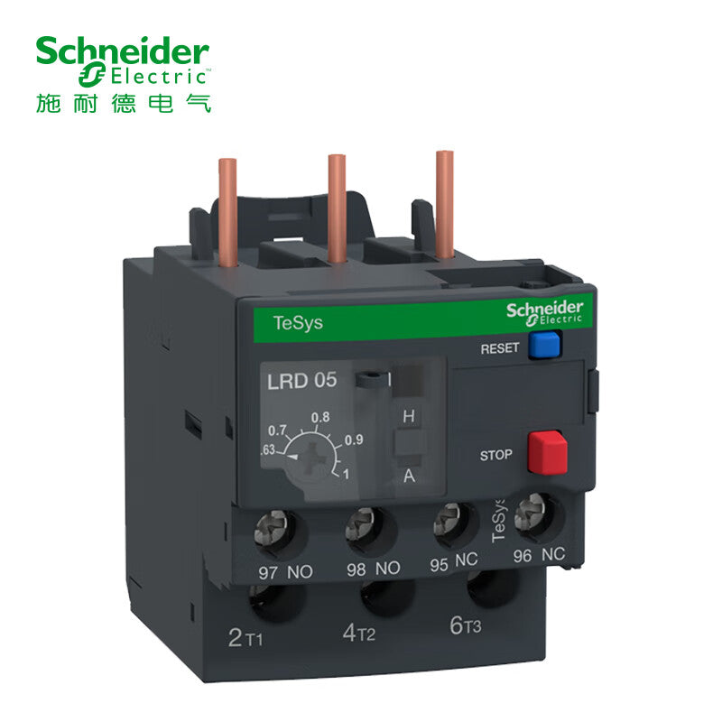 Schneider LRD05C Overload Relay for LC1-D09…D38 0.63-1A
