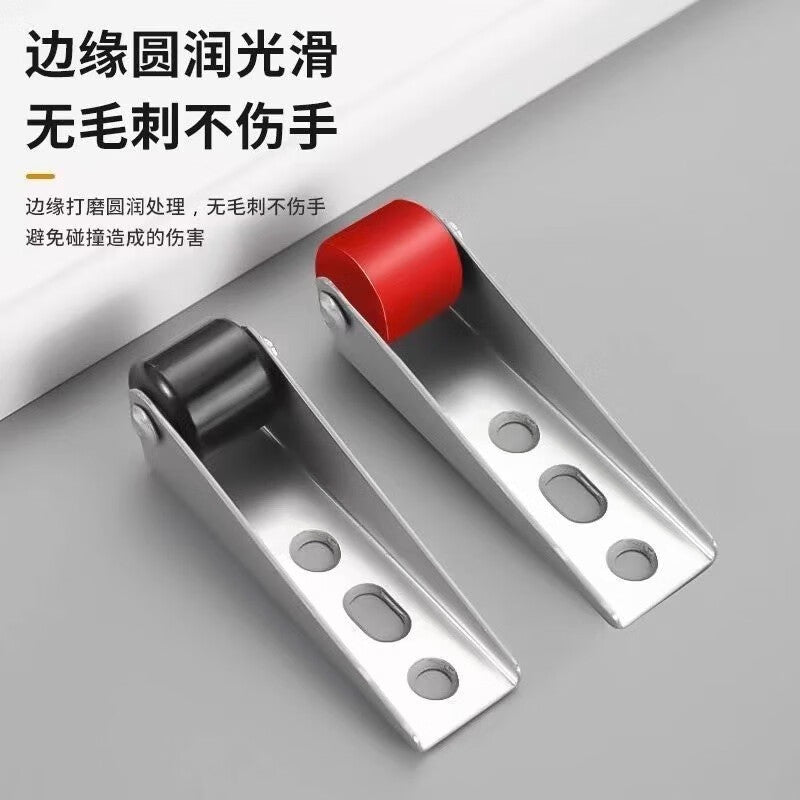Shouli sliding door bottom rollers, pulleys, guide rails, universal door anti-sagging bottom rollers, swing door bottom support rollers, sliding black directional rollers