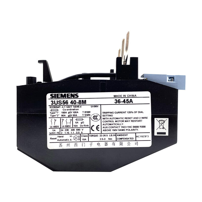 Siemens 3US56401A Overload Relay with 1-1.6A Trip Level