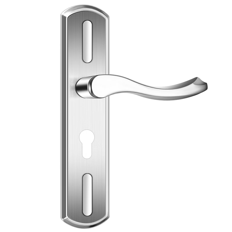 Chuke Door Locks, Bedroom Door Locks, Room Door Locks, Wooden Door Locks, Adjustable Size, No Need to Modify Hole, Universal Set of Interior Door Locks, Adjustable Double-Sided Locks, 125mm