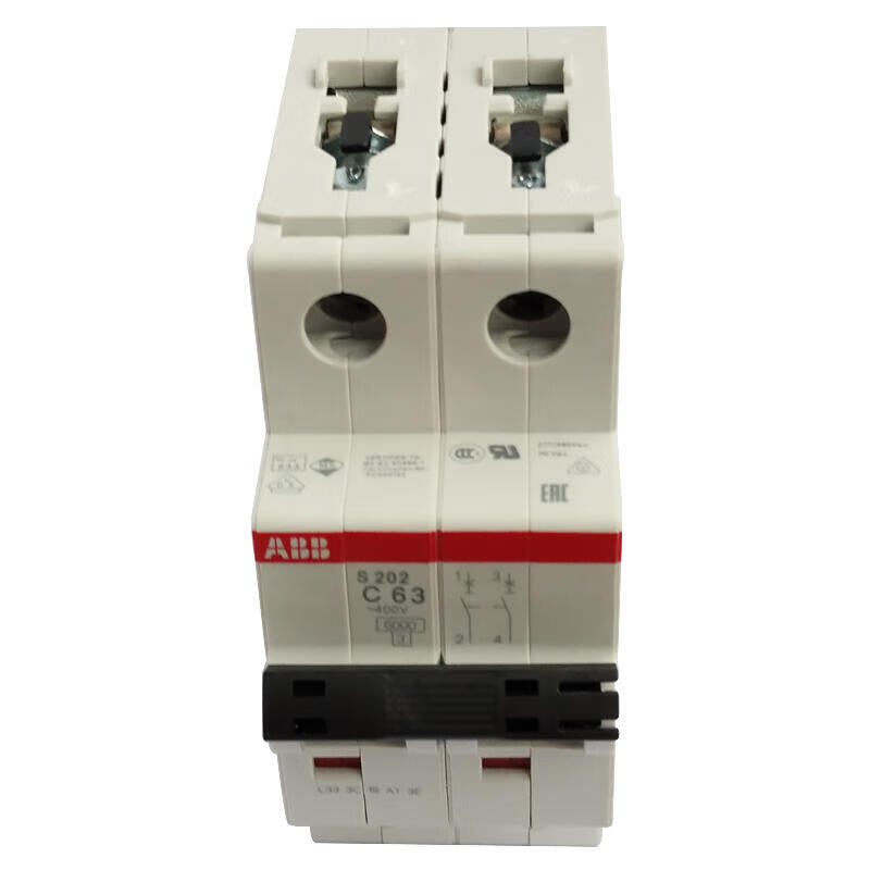 ABB S200 Series Circuit Breaker S202-C63 63A 2-Pole