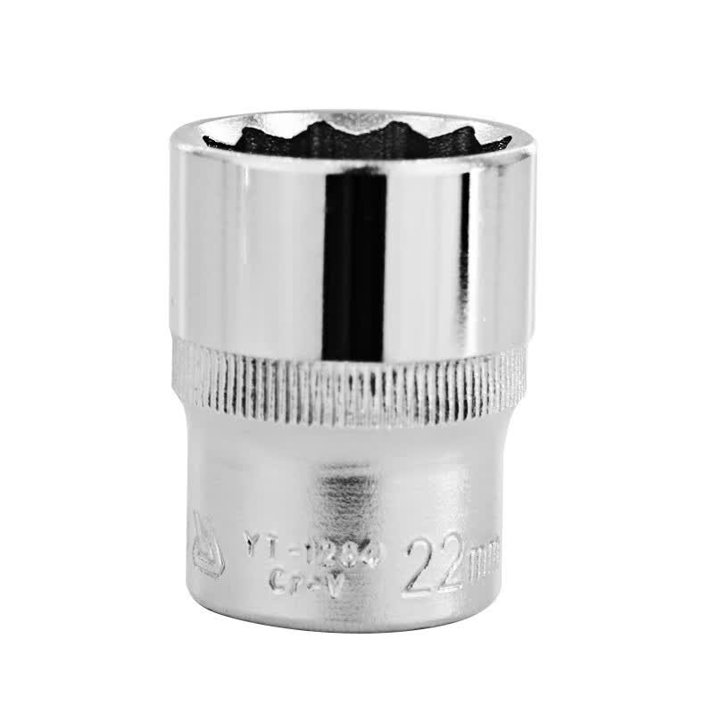 YATO 1/2 inch dodecagonal socket, 22mm, YT-1284