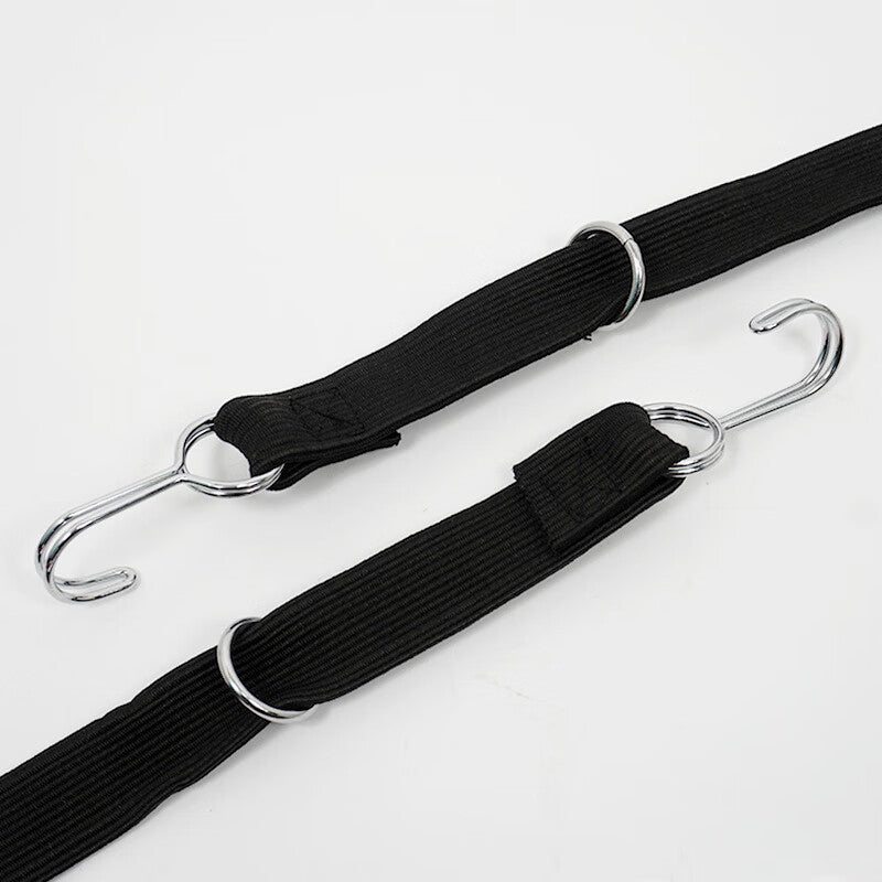 Paola motorcycle strap elastic rope 2 meters, bicycle tie-on elastic band hook, luggage rope 2421
