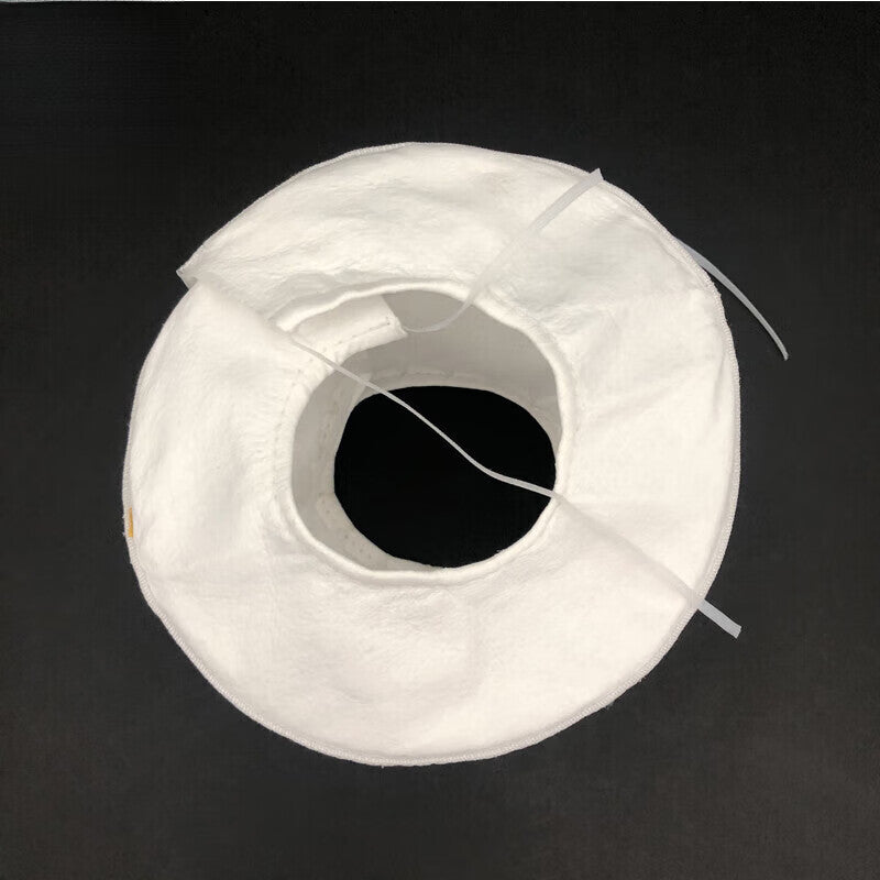 PTFE flange cover protective sleeve to prevent splashing and mist, PTFE acid and alkali resistant and corrosion resistant - DN25