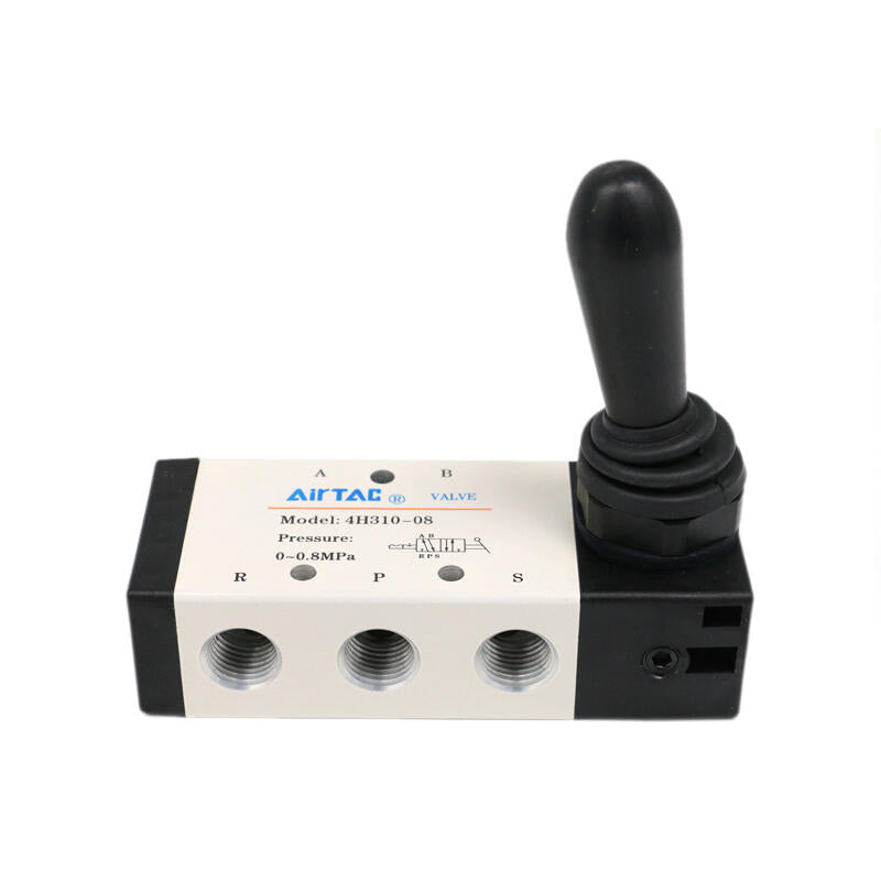 AirTAC 2-position 5-way manual valve; 4H31008