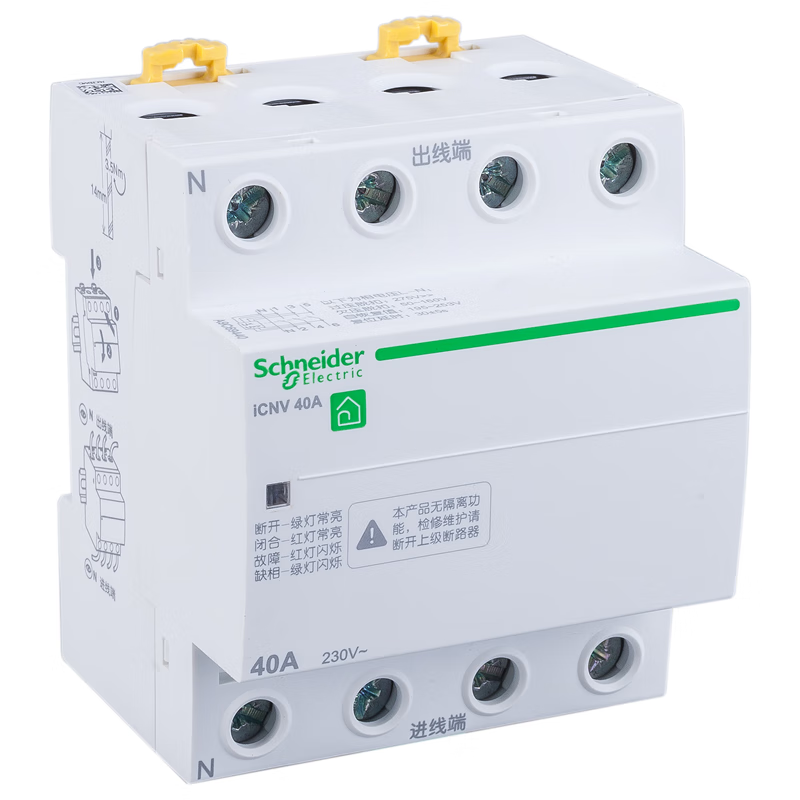 Schneider Electric Monsoon2 iCNV 4P 40A Voltage Protector