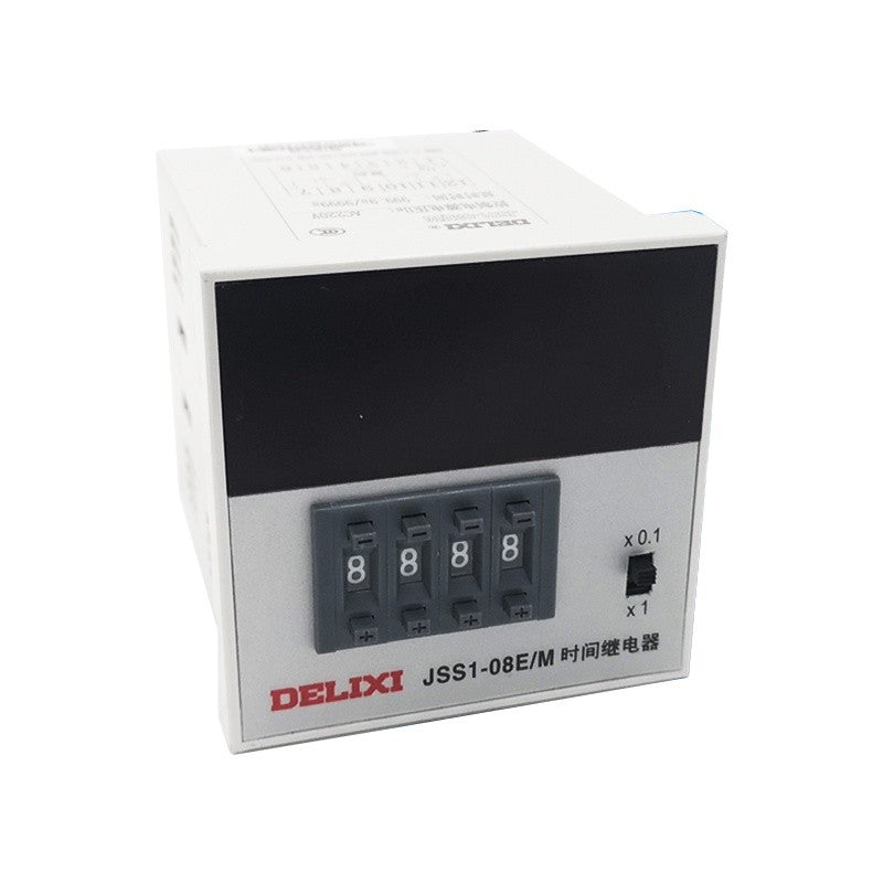 DELIXI ELECTRIC JSS1 09E/M Digital Time Relay AC220V