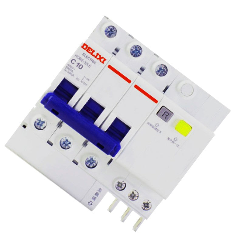 Delixi HDBE-32LE Leakage Protector 3P C Type 32A 100mA