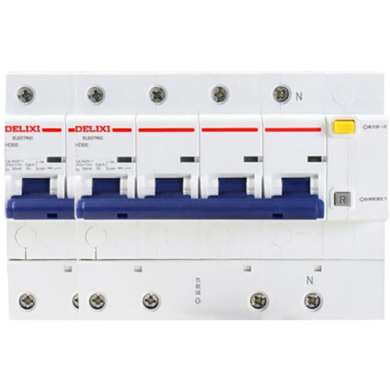 DELIXI HDBE-32LE 4P Type C 10A Earth Leakage Circuit Breaker