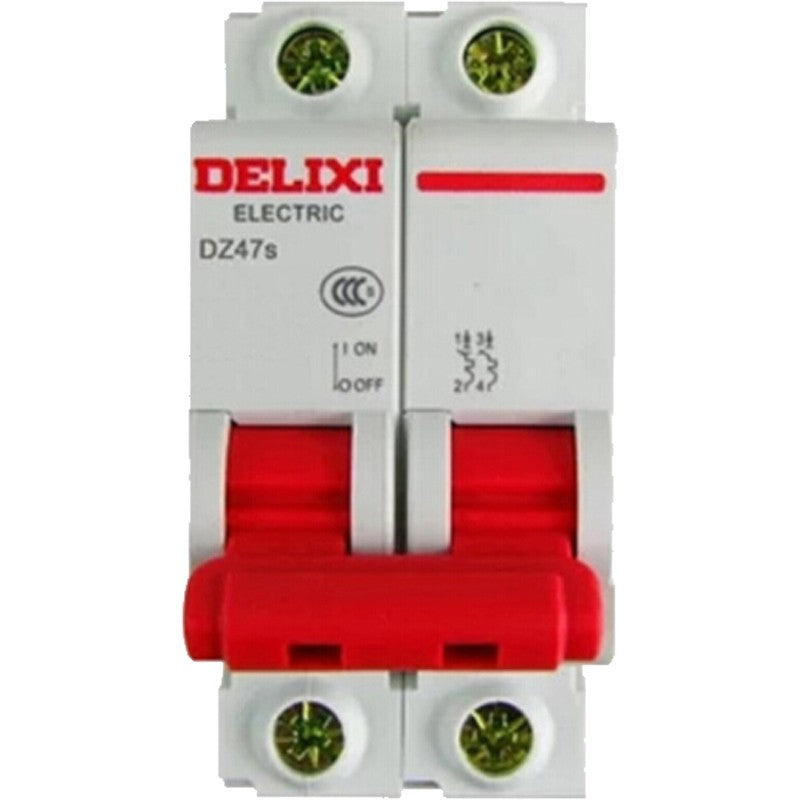 DELIXI-ELECTRIC small circuit breaker-air switch-DZ47S--D--2P-10A/piece