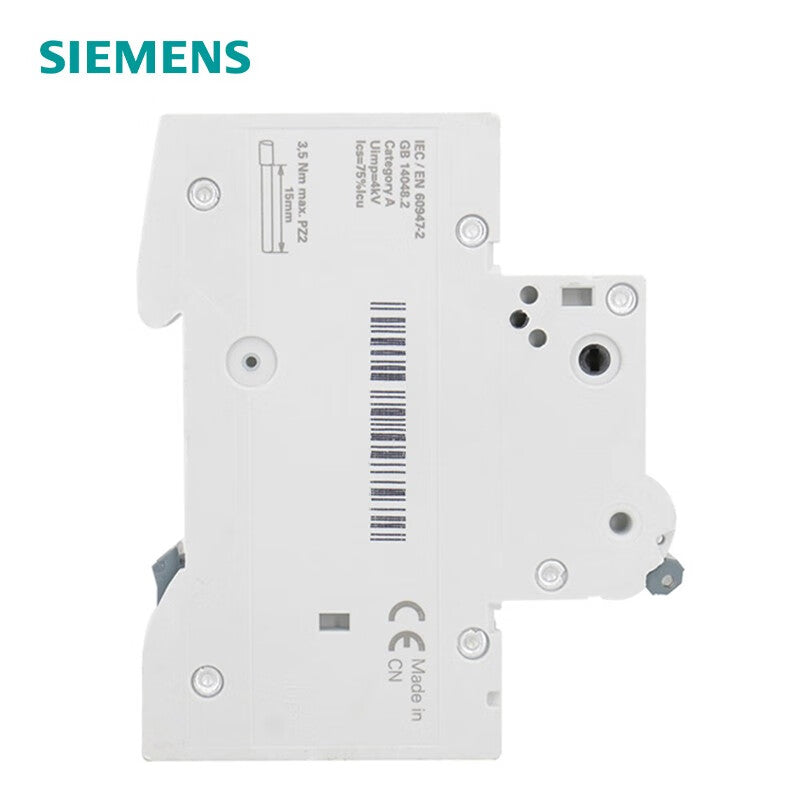 Siemens 5SY5106-7CC DC Type C 6A 1P 10KA Circuit Breaker