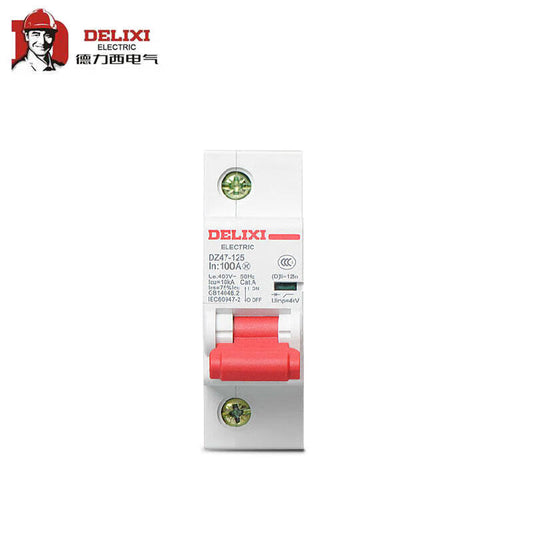Delixi Electrical standard circuit breaker; DZ47-125 1P li(C) 80A