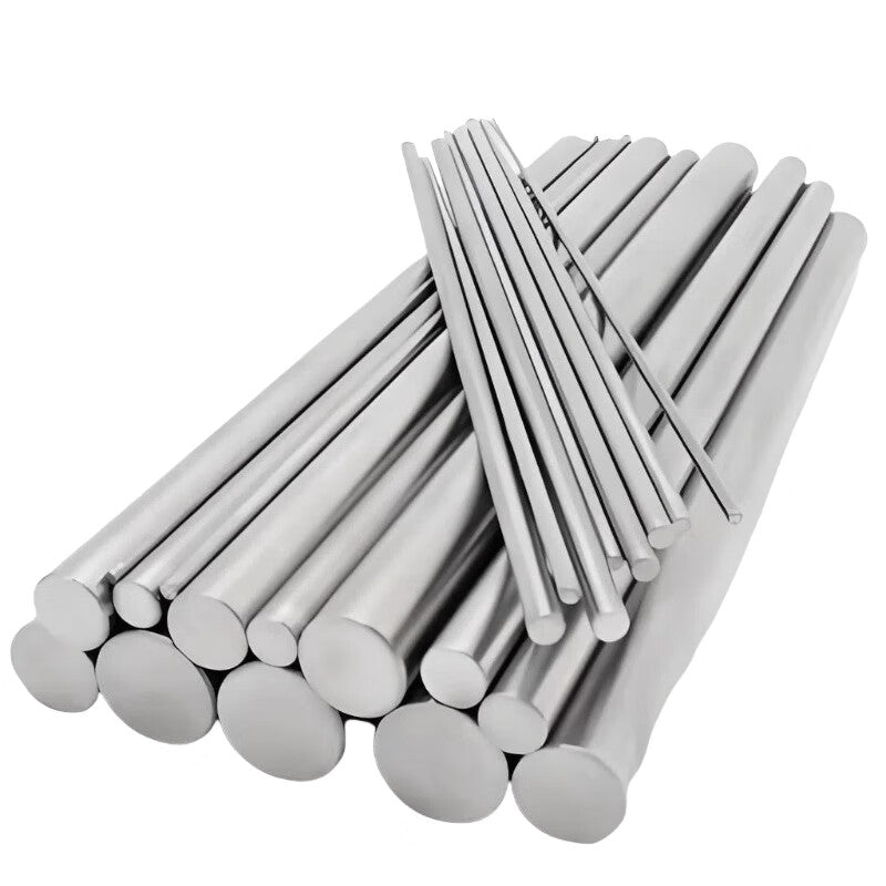Heyucheng 304 Stainless Steel Round Bars, Grinding Rods, Solid Round Steel Bars, Round Key Pins, Diameter 5mm - 0.5m/piece