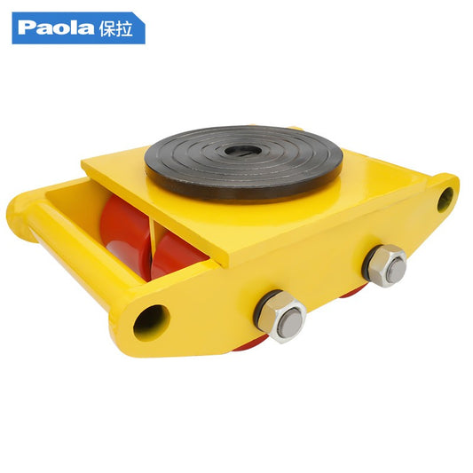 Paola 6T vertical transport tank wheel, pallet jack heavy object shifter wheel 9673