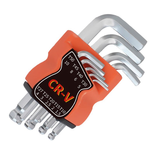 Paola Hexagon 9-Piece Wrench Set Matte, Short Version