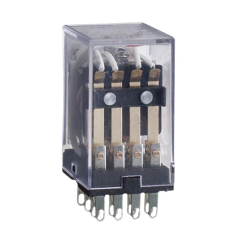 Chint small medium power electromagnetic relay DC 12VDC 4NO+4NC 3A JZX-22F(D)/4Z plugs into DC12V