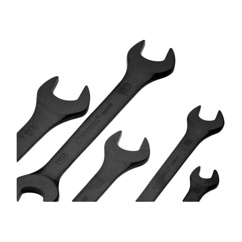 YONK Black double open end wrench 19X22mm, high-quality tool for professional use