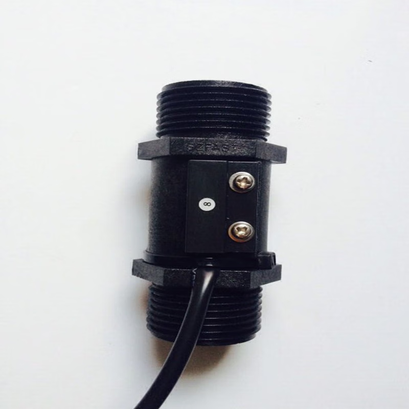 USAMRFS-2P/3P Chiller Black Plastic Flow Switch, High-Precision Float-Type Flow Switch, Water Flow Sensor