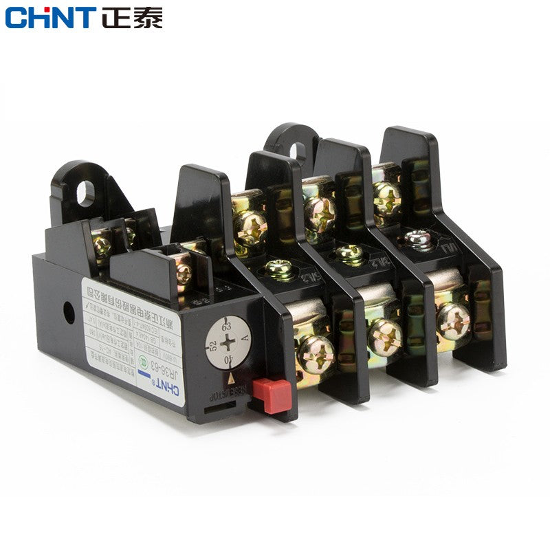 Chint CHNT JR36 thermal relay overload protection motor three-phase current adjustable overcurrent thermal overload JR36-63 20-32A
