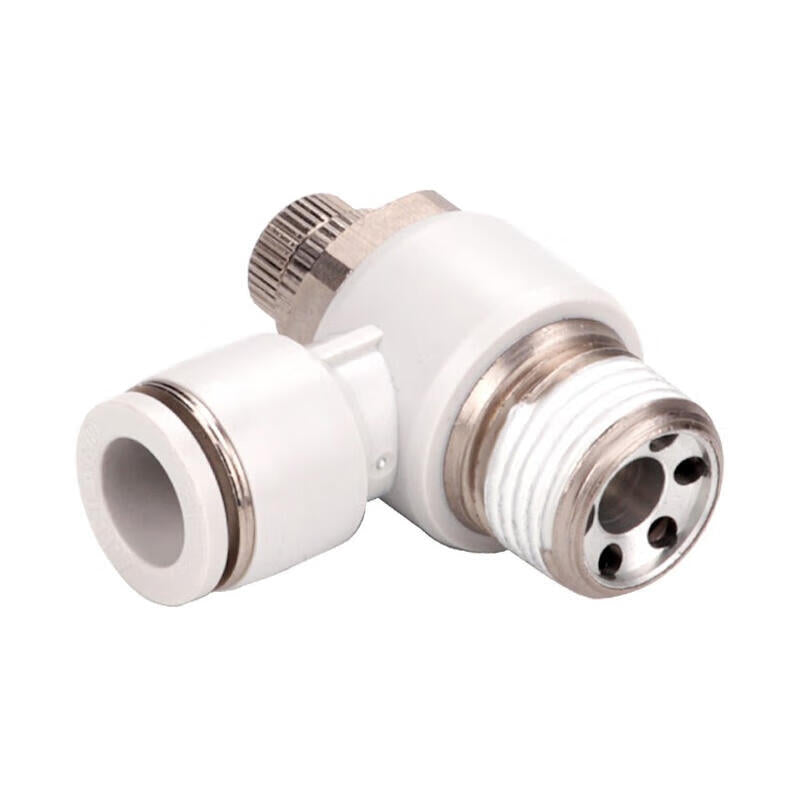 AirTac L-type speed regulating valve PSL801A-S