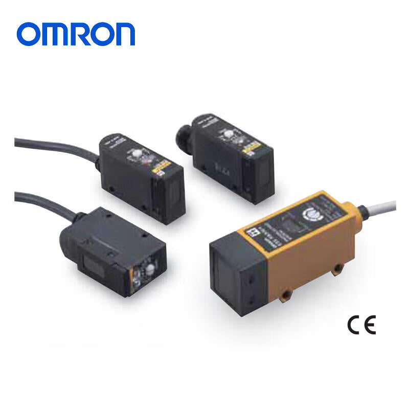 Omron photoelectric sensor for transparent object detection; E3S-RS30E42-30 2M