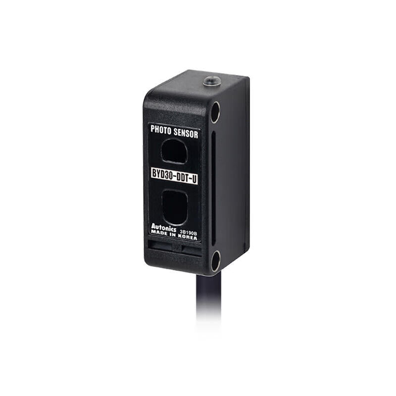 Autonics amplifier built-in photoelectric sensor reflective type detection distance 10-30mm DC12-24V NPN cable 2m ON when light enters; BYD30-DDT-U