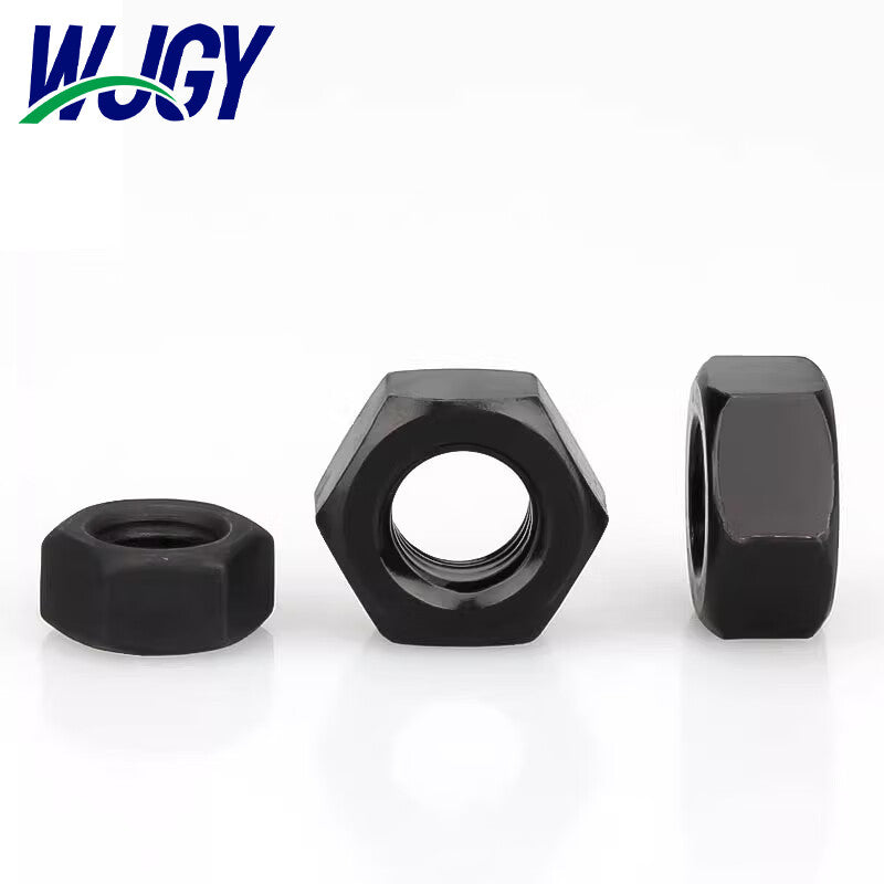 WJGY hexagonal head nuts, blackened, grade 8.8, M24