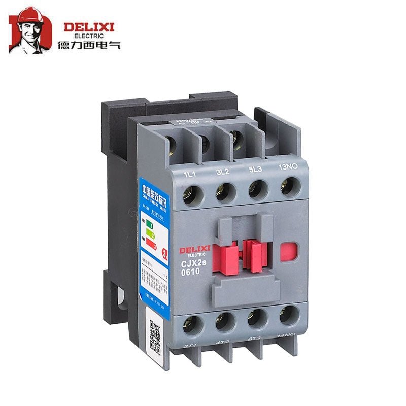 Delixi Electric Reversible AC Contactor CJX2s-12N/10 220V/230V