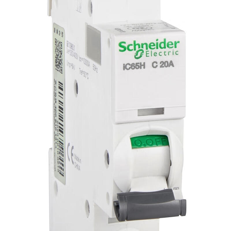 Schneider Electric miniature circuit breaker; iC65H 1P C20A