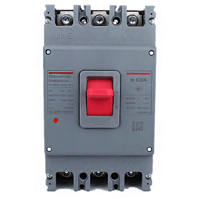 Delixi CDM3-630F/3300 630A Molded Case Circuit Breaker