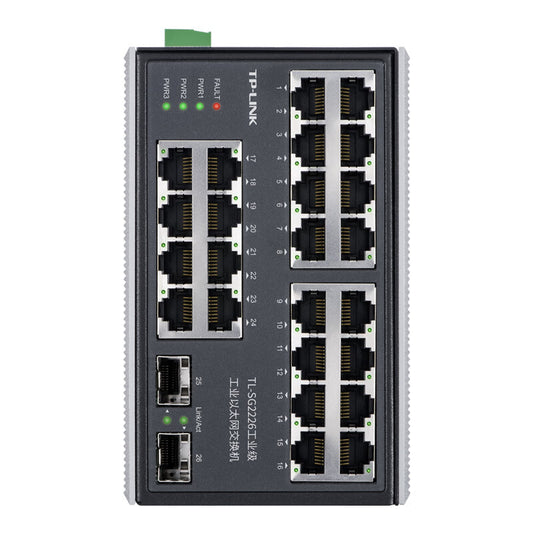 TL-SG2226 Industrial-grade Layer 2 managed industrial switch