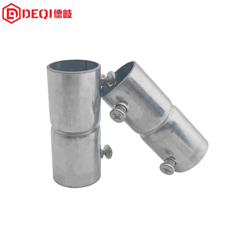 Deqi KBG/JDG Galvanized Conduit Fittings, Metal Conduit Welded Steel Pipe Fittings, Direct Connection, Unit Price φ32