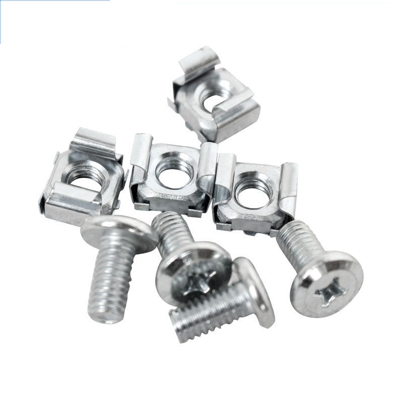 Shuju Guxin Security Weak Current Integrated Wiring Cabinet M6 Snap Screws Pack of 30