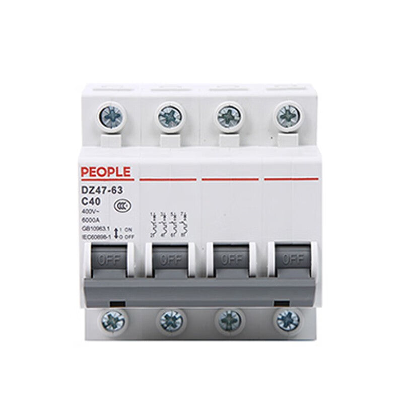 PEOPLE DZ47-63 4P 16A Circuit Breaker Air Switch