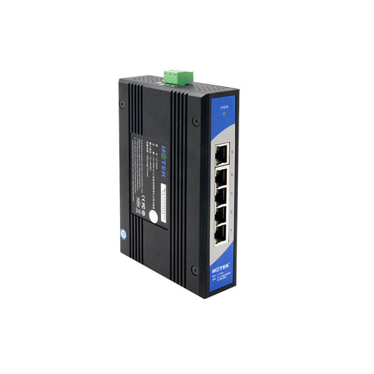 UOTEK 100M 5-port industrial switch unmanaged Ethernet switch industrial grade rail type without power supply; UT-6405