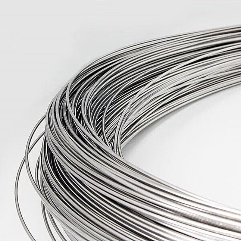 Jin Gu Lao 304 Stainless Steel Wire, Clothesline Binding Wire, Soft and Hard Spring Steel Wire, 3mm Soft Wire (1kg), Approx. 17 Meters, KZS-915