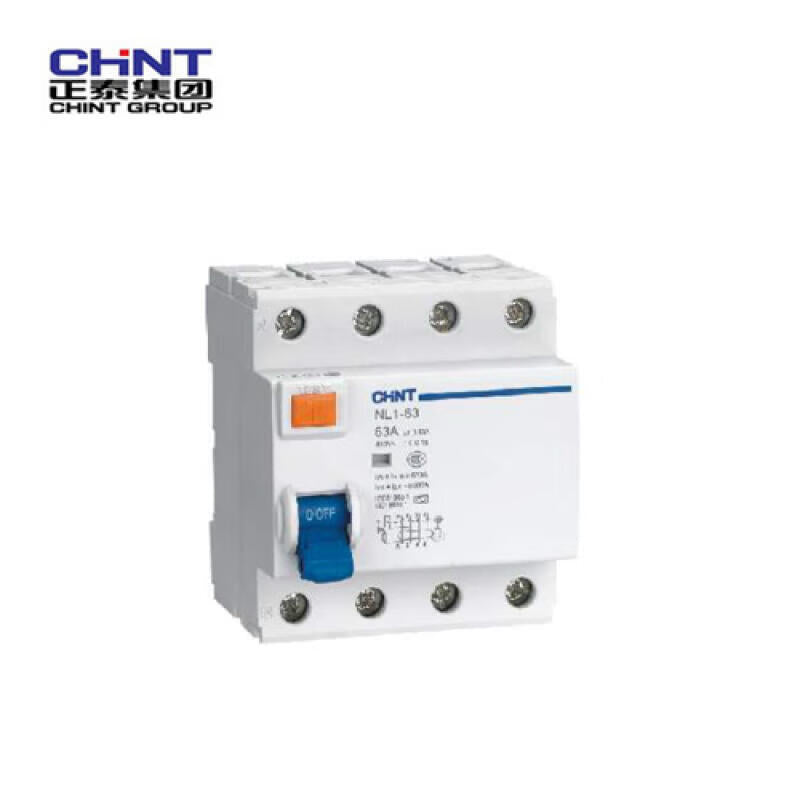 Chint NL1-63 3P+N 63A 100mA AC Type Circuit Breaker