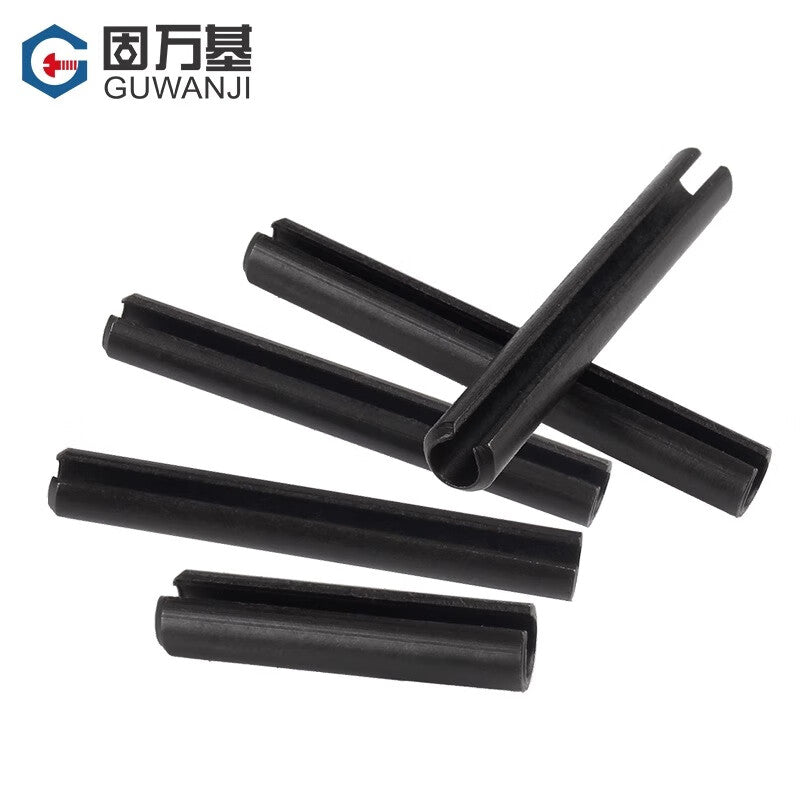 GUWANJI Flexible Cylindrical Pins GB/T 879 Carbon Steel Flexible Pins, Spring Pins, Hollow Pins, Locating Pins, Shaft Pins, Dowel Pins M5x40 [50 pieces/pack]